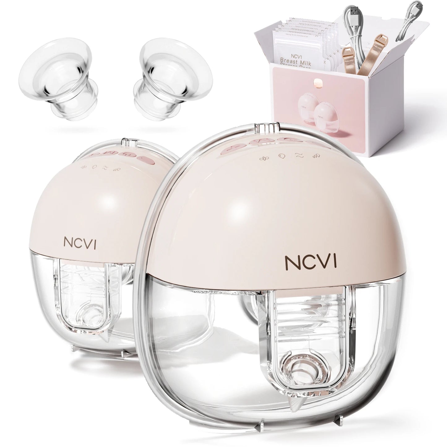NCVI 2025 Wireless Wearable Electric Breast Pump
