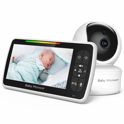 Babyphone vidéo Babystar 5" avec télécommande panoramique-inclinaison-zoom