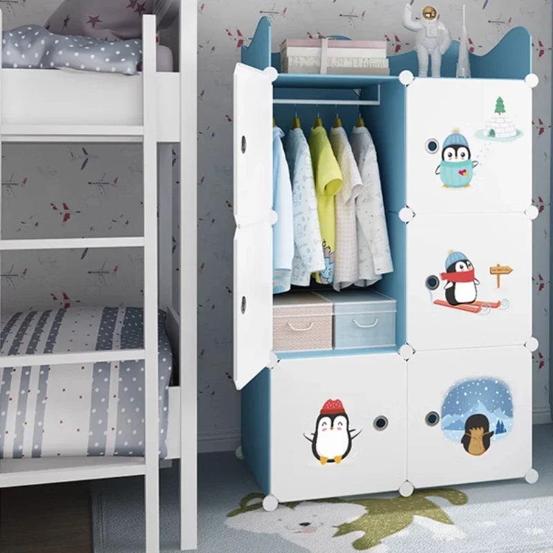 Organizer Baby Cabinets Wardrobe Children's Room Storage Cabinet Cabinets Girl's Drawer Closet Armadio Bimba Baby Furniture