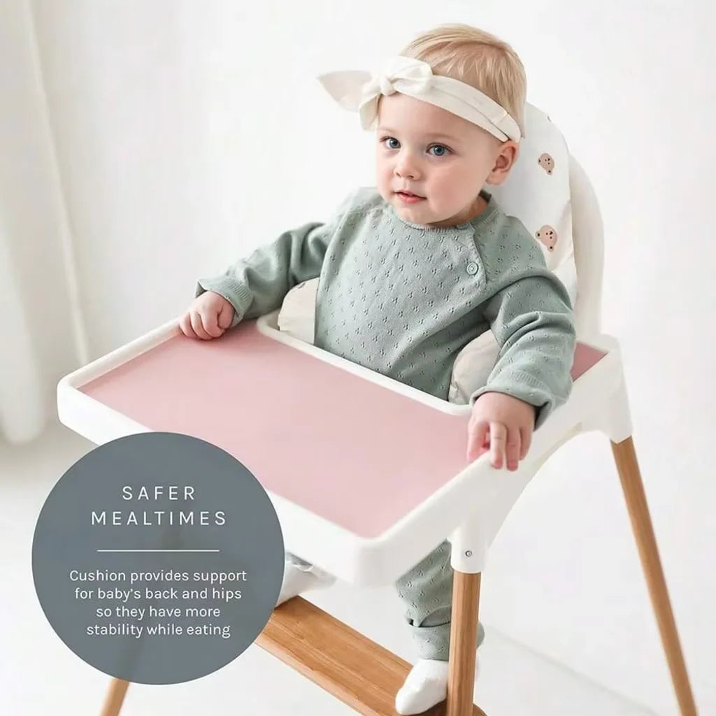 1PCS Highchair Cushion Cover for Inflatable Cushion, Built-in Inflatable Cushion, Baby Sitting More Comfortable