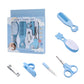 Baby Care Kit Kid Multi-functional nail clipper comb Hair Thermometer Grooming Brush Kit Scissors baby health care set  newborn