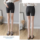 Summer High-Waist Maternity Shorts – Adjustable Plus-Size Pregnant Leggings