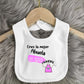 Baby BibsThe Best Grandfather In The World Print Infant Bib Newbron Shower Gift Baby Burp Cloths Kids Feeding Bibs Kid Cute Bib