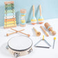 Montessori Wooden Music Set – Percussion Learning Toy for Kids