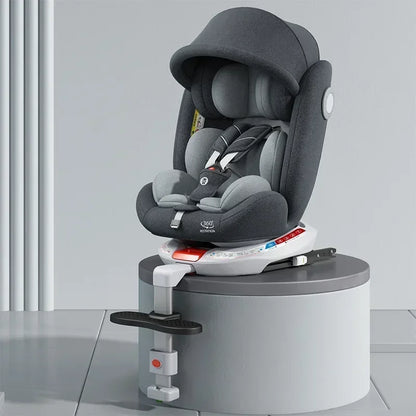 Infant Car Seat 0-4Y | 360° Swivel, Adjustable Backrest & Leg Support