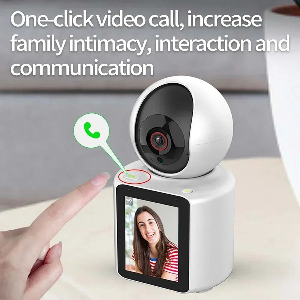 Babyphone 4MP 1080p WiFi PTZ Audio bidirectionnel