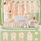 Summer Bunny Newborn Clothes Set – 20–26PCS Cotton Outfit for Boys & Girls