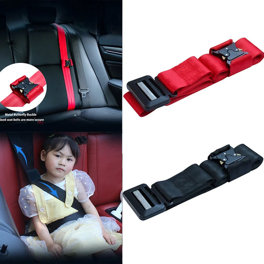 Safety belt adjusting retainer Child Safety Belt Clip Buckle Car Strap Adjustment Retainer Seat Belt Type Interior Accessories