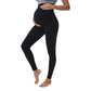 Seamless Maternity Yoga Pants – High-Elasticity Abdominal Support Leggings