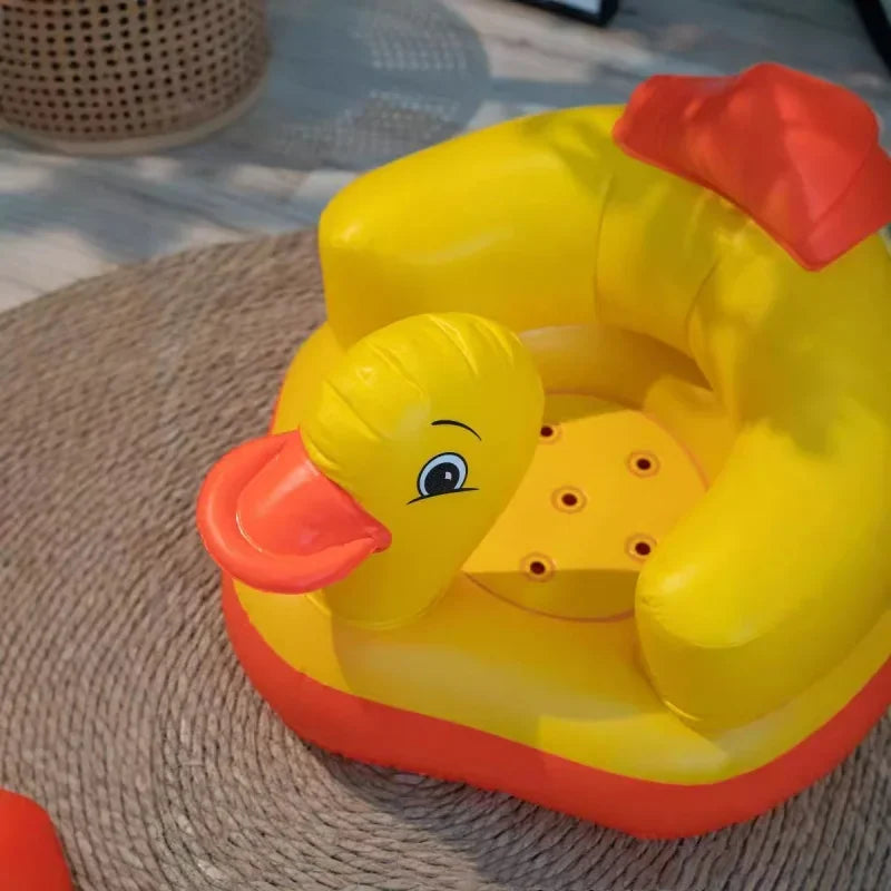 Yellow Duck Portable Baby Bath & Dining Chair