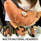 3 in 1 Car Pillow Soft Seat Headrest Pillows For Kids Car Seat Belt Covers Cushion Multi-functional Lumber Cushion Cute Pillows