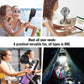 Baby Stroller Fan Mini Portable Outdoor Fan USB 3 Speed Flexible Octopus Fan Tripod Clip on Handheld Fan for Stroller Crib