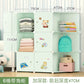 Kids Plastic Closet Storage Clothes Organizer Shelf Modern Minimalist Bedroom Baby Wardrobe Cheap Small Muebles Home Furniture