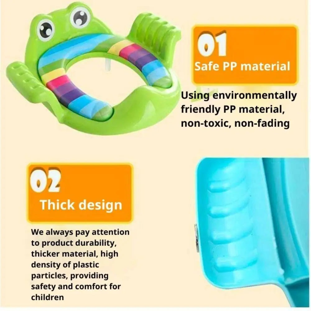 Cute Frog Baby Toilet Seat for Toddler