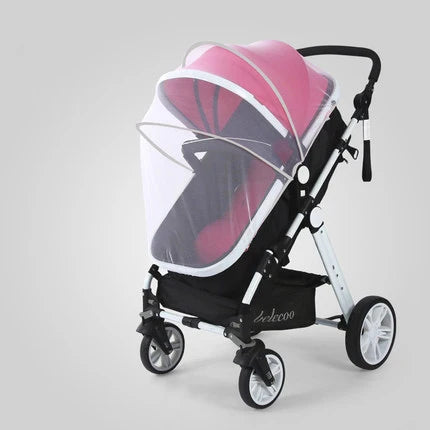 Summer Mosquito Net Baby Stroller Pushchair Mosquito Insect Net Safe Infants Protection Mesh Stroller Accessories