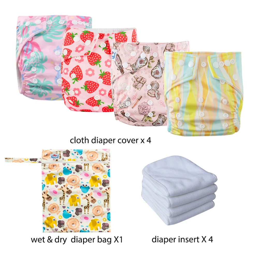 Babyland Waterproof Cloth Diaper Kit