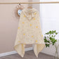 Children Hooded Bath Towel Cute Kids Beach Towel Cloak Cartoon Animal Style Newborn Bathrobe Quilt Washcloth Bathrobes