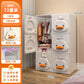 2025 Kids Wardrobe: Stainless Steel Storage Cabinet, Double Door Design Eco-Friendly & Child-Safe Easy Assembly Home Nursery