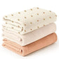 3pcs/set 6-Layer Muslin Swaddle Blanket for Baby Soft Cotton Gauze Receiving Blankets for Newborn Soft Wrap Set Toddler Boy Girl