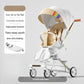 NEW Baby stroller four wheels Shock absorption Portable foldable Stroller Lightweight travel children's Trolley cart