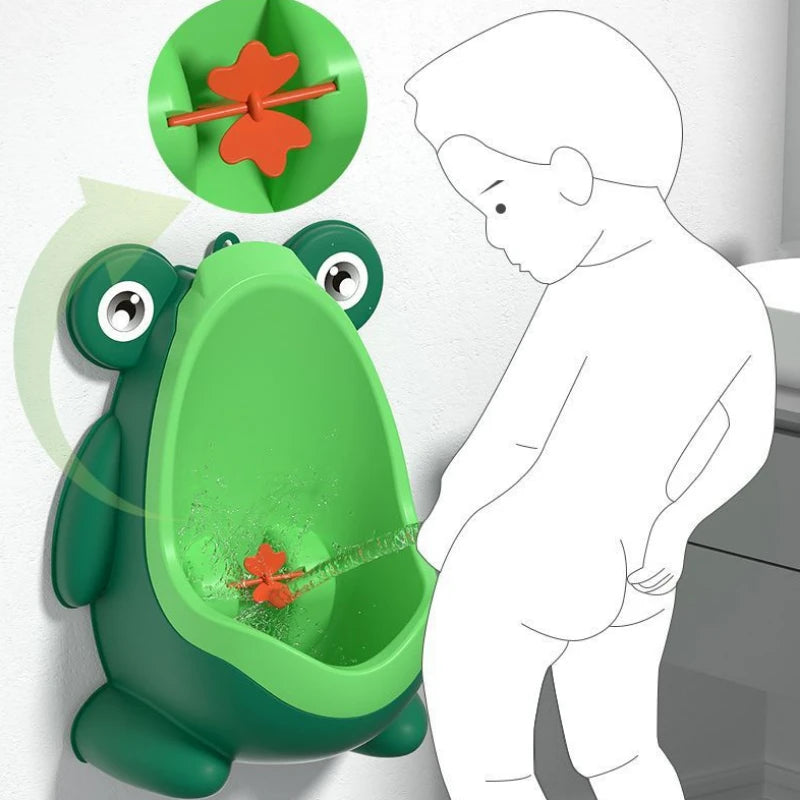 Cartoon Standing Potty – Wall-Mounted Urinal for Boys' Toilet Training