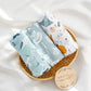 Happyflute 3Pcs/Pack Baby Muslin Swaddle 100% Cotton Baby Blanket Wrap For Newborn Baby