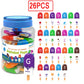Kid Ice Cream Number Matching Game Montessori Parish Toy Digit Counting Color Cognitive Letter Learn Sensory Educatioal Toy Gift