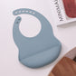 1PCS Colorful Baby Bib Adjustable Waterproof Silicone Feeding Bib BPA Free Newborn Drool Bib Soft Saliva Towel Kids Essentials