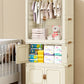 Large Folding Box Installation-free Storage Closet Cabinet Children's Wardrobe Home Living Room Movable Capacity Organizer Bins