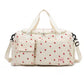 Cute Strawberry Corduroy Diaper Bag