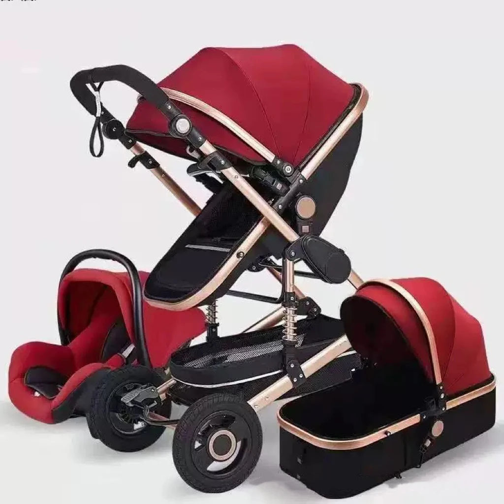 Hot 2025 Baby Stroller – Foldable, High View & Travel