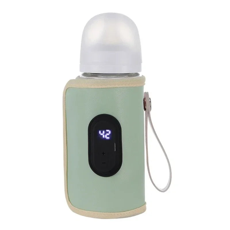 Portable Baby Milk Bottle Insulation Sleeve Stroller Cart Milk Bottle Warmer Bag  Infant Outdoor Travel Accessories
