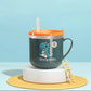 Kids Straw Drinking Cup | 250ML Steel, Anti-Drop & Safe for Toddlers