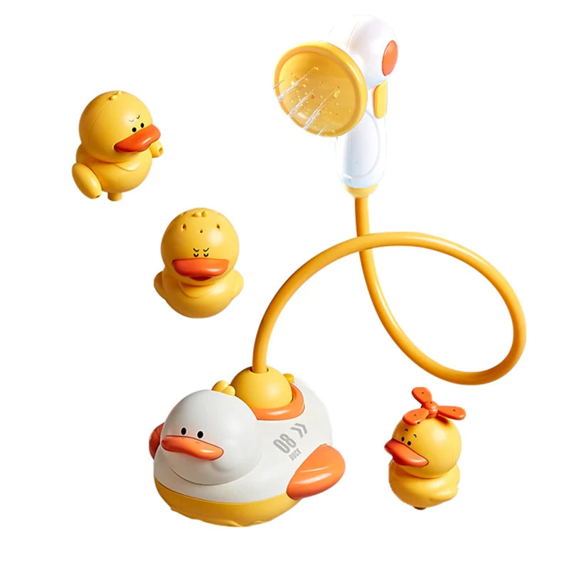 Baby Cartoon Duck shower Classic Shower Bath Toy Animal Sprinkle Bathroom Swimming Bathing Shower Educational Toys For Kid Gift