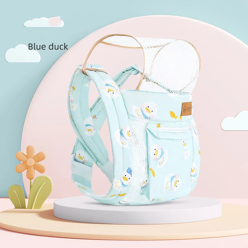 Baby Carrier Multifunction Breathable Comfortable Ventilation Infant Carrier Back Front Facing Backpack Wrap Newborn Bag Sling