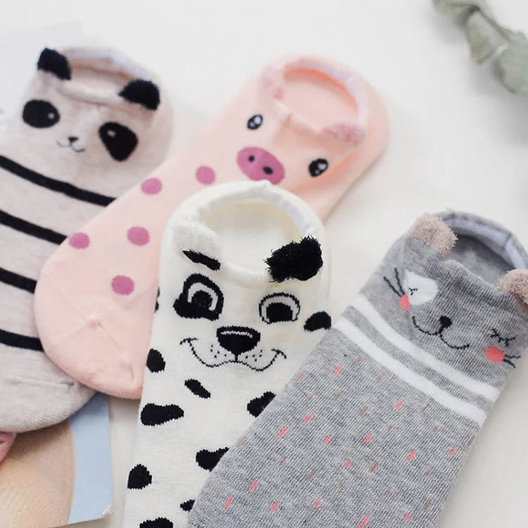 Cute Animal Ear Socks