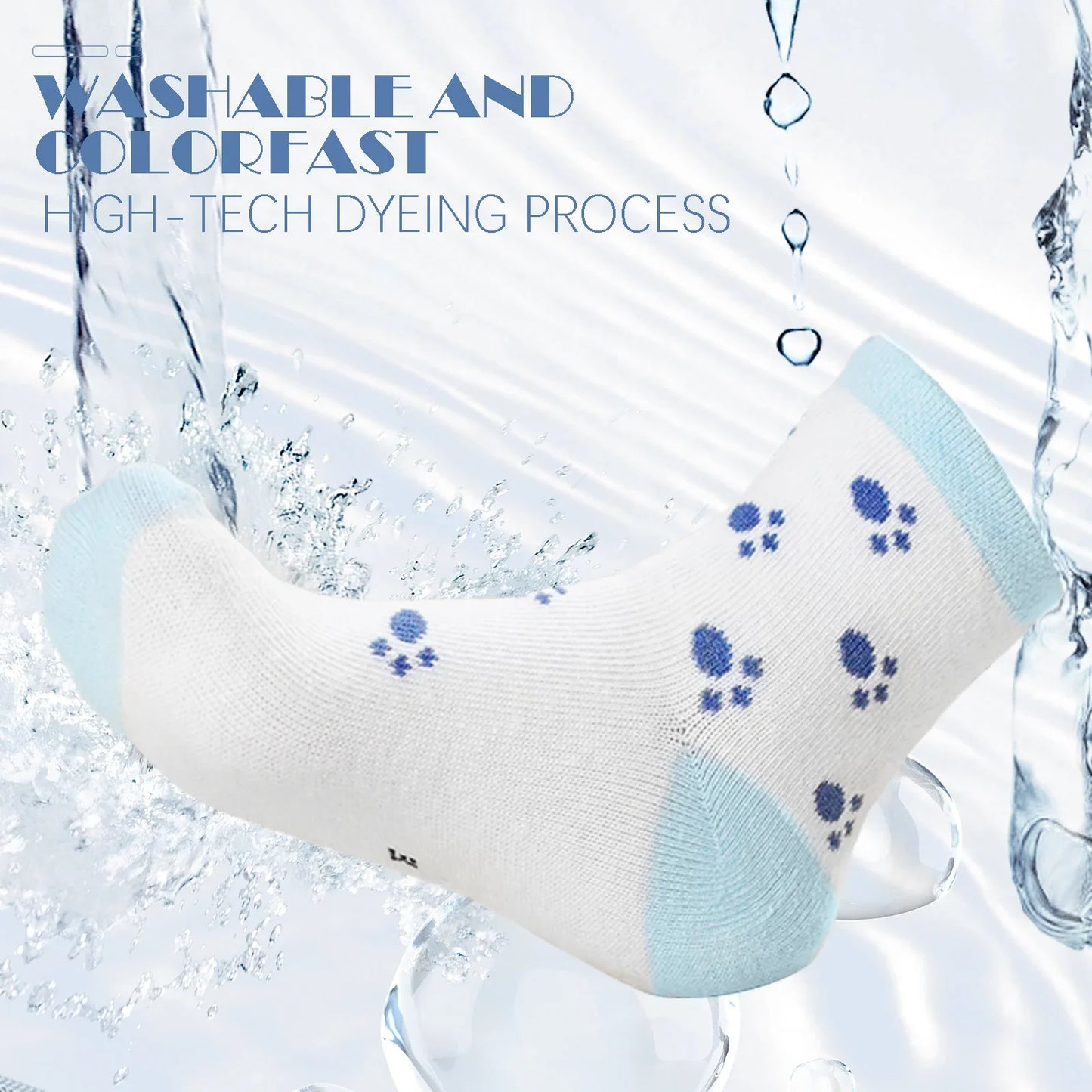 Chaussettes bébé en coton doux