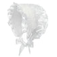 Embroidered Lace Ruffle Cap for Newborn Baby Photography