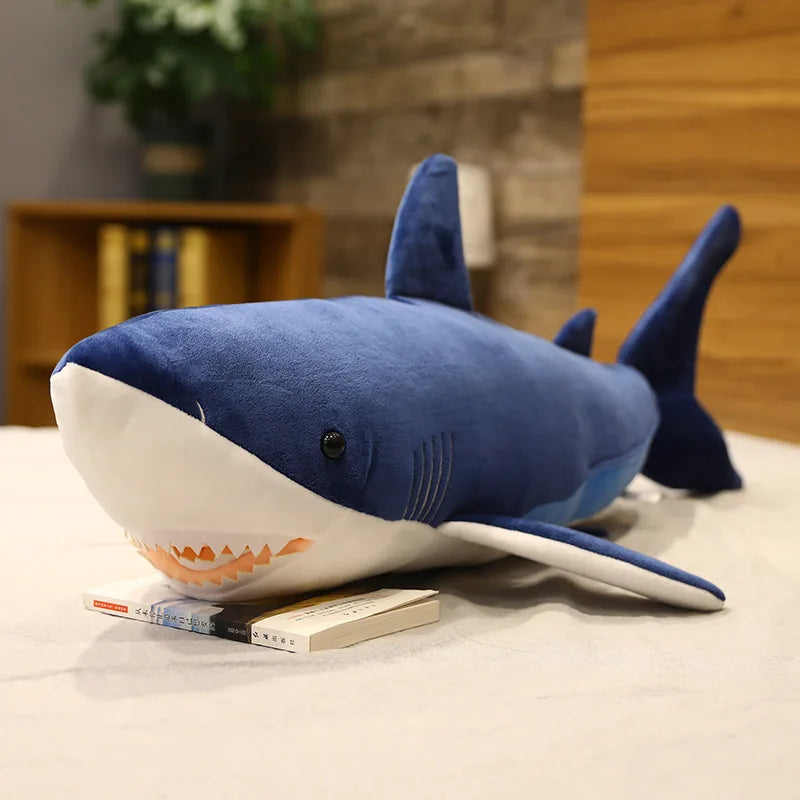 Soft Giant Shark Plush – Birthday Gift
