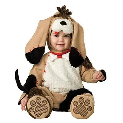 6M-24M Christmas Xmas Holiday Halloween Costume Infant Baby Girls Lion Dinosaur Rompers Elk Toddlers Clothes