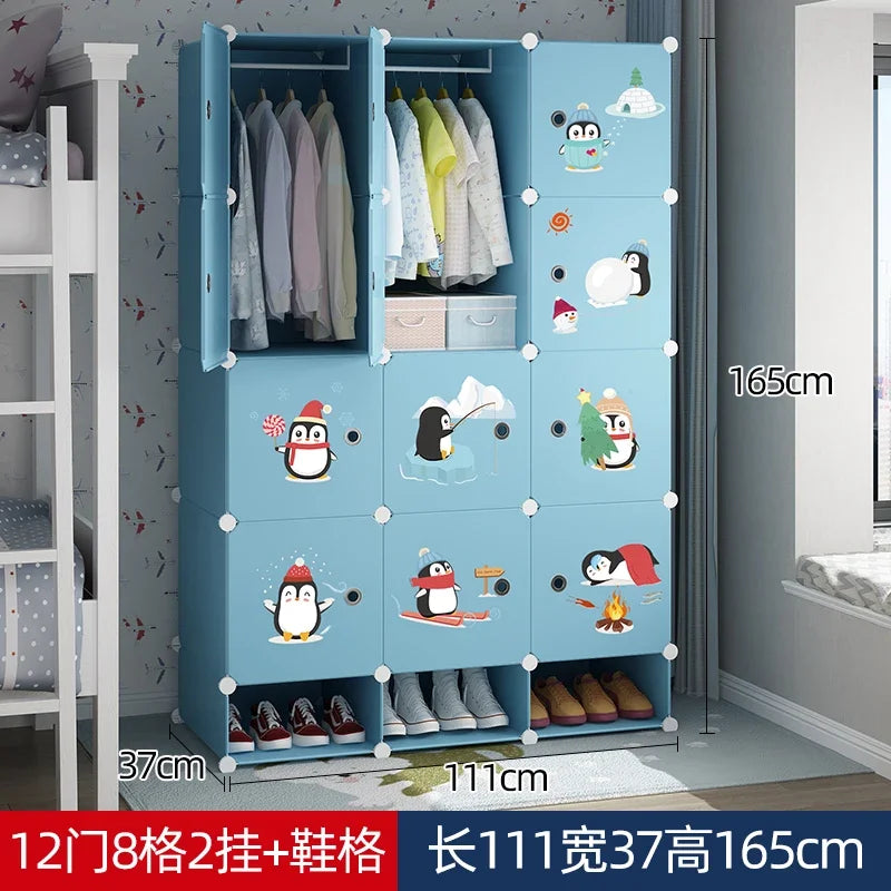 Organizer Baby Cabinets Wardrobe Children's Room Storage Cabinet Cabinets Girl's Drawer Closet Armadio Bimba Baby Furniture