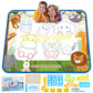 Magic Pens Water Doodle Mat Kids Painting Writing Color Doodle Drawing Mat Toy Bring Educational Toys for Girl Boy Toddler Gift