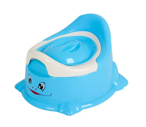 Cartoon Cow Baby Potty – Portable Toilet Seat with Lid for Toddlers