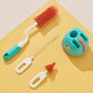 Silicone Brush for Bottles 360 Degree Rotation Baby Bottle Pacifier Cleaning Brush Nipple Dropper Brushes Set Baby Item
