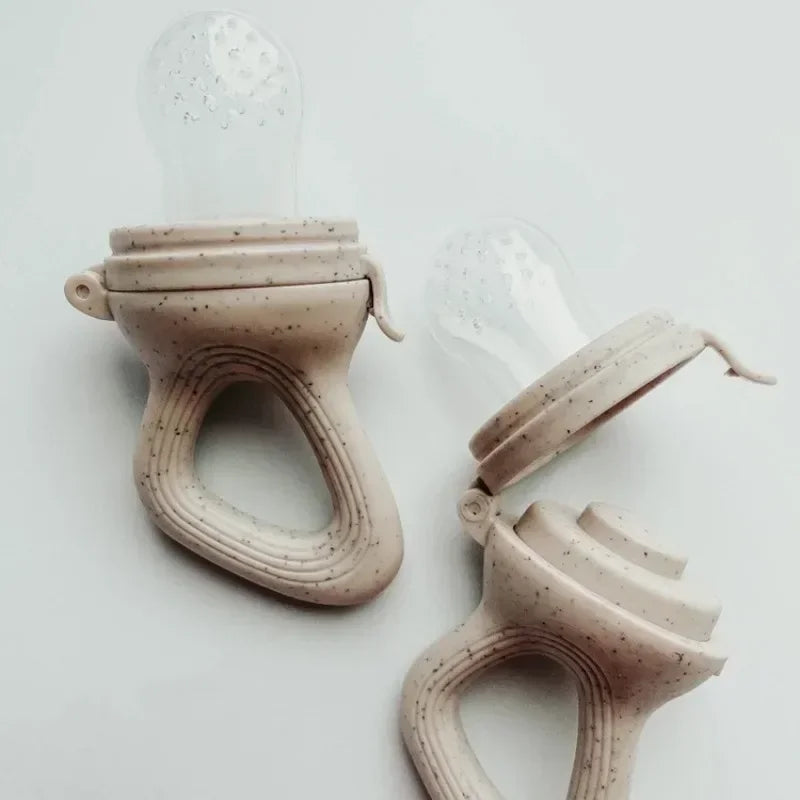 Sucette d'alimentation pour bébé avec tétine à fruits – Sucette de dentition en silicone sans BPA