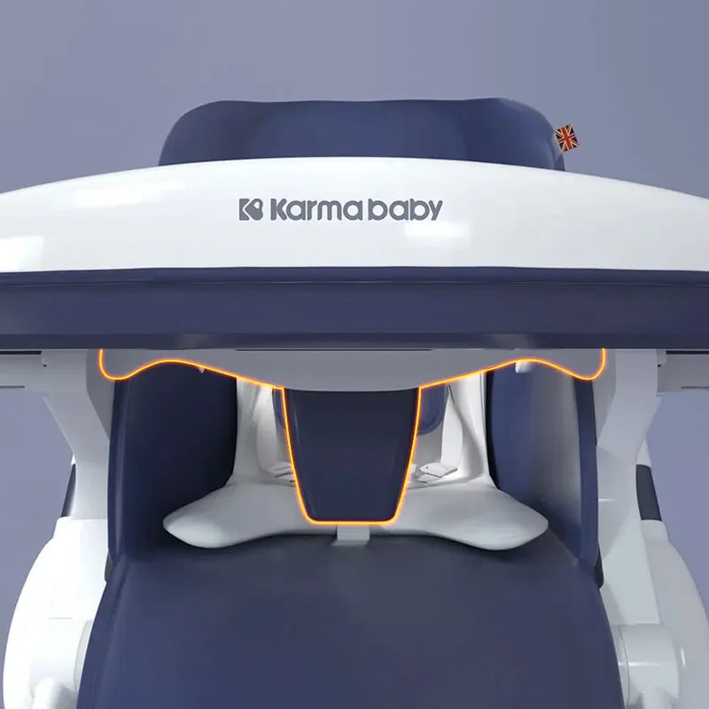 Multifunctional Baby Highchair Baby Foldable Seat Adjustable Height Baby Feeding Chair