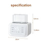 Multifunction Baby Bottle Warmer Sterilizer Fast Milk Bottle Warmers with Timer Accurate Temperature Control Newborn Accessories
