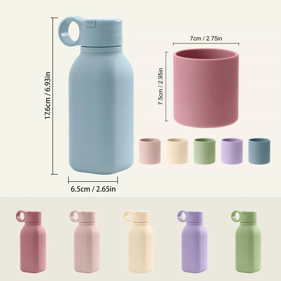 Toddler Flip Lid Cup – Portable Baby Drinking Bottle