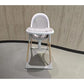 Convertible High Chair for Babies,Toddlers,Kids & Children-Wooden Highchair with Dishwasher Safe Tray-Wood Feeding &Dining Chair