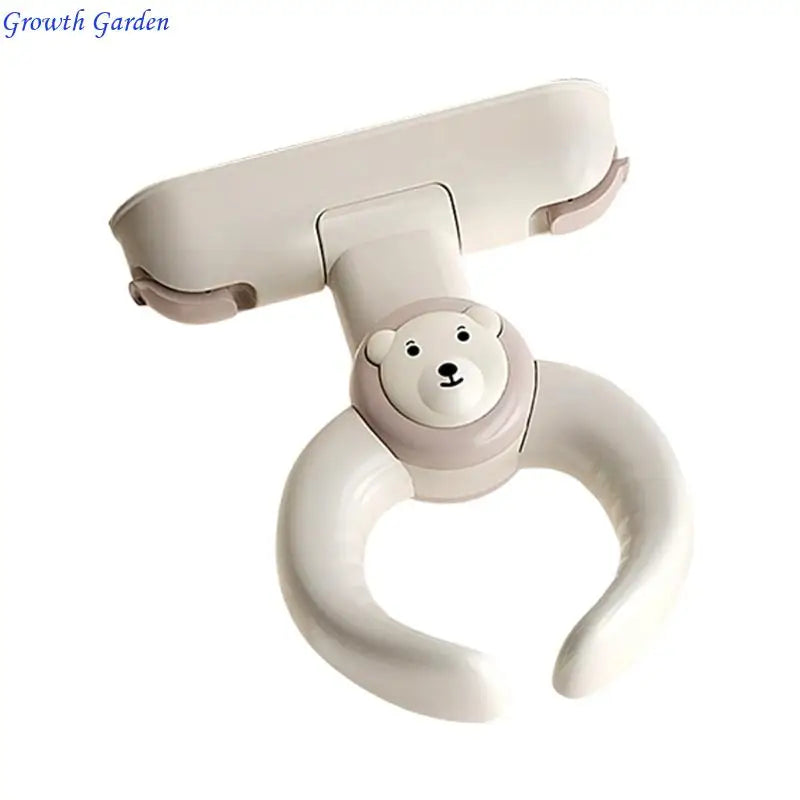 Portable Foldable Baby Shower Stand Rack Secure Grip Adjustable for Toddler Safe Standing Support Bath Time Helper E65D